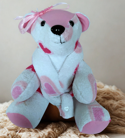Keepsake Memory Bear (Calico - Button Jointed) - Image 3