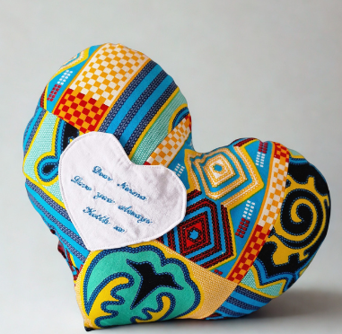 Keepsake Heart Cushion - Image 7
