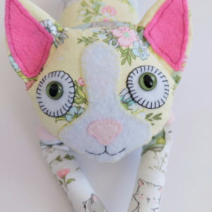 Keepsake Memory Patchwork Cat