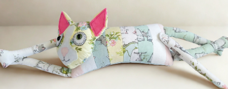 Keepsake Memory Patchwork Cat - Image 4