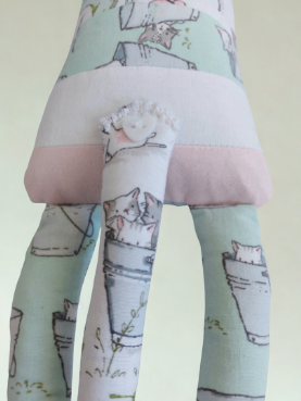 Keepsake Memory Patchwork Cat - Image 2