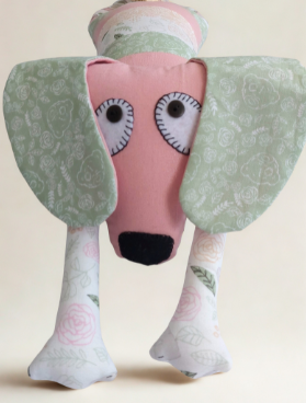 Keepsake Memory Patchwork Dog