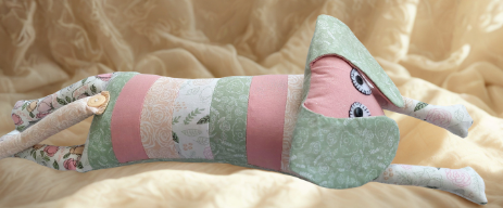 Keepsake Memory Patchwork Dog - Image 4