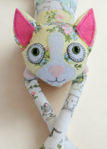Keepsake Memory Patchwork Cat