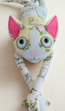 Keepsake Memory Patchwork Cat