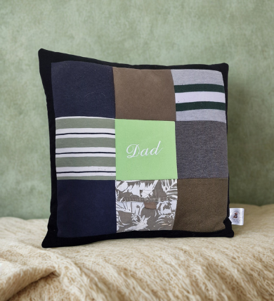 Keepsake Patchwork Cushion - Image 5