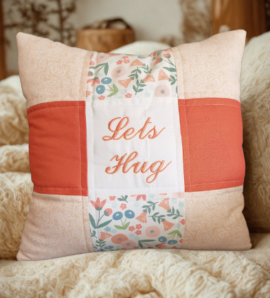 Keepsake Patchwork Cushion - Image 4