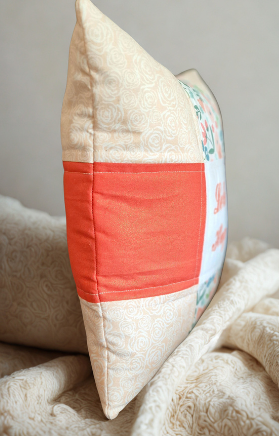 Keepsake Patchwork Cushion - Image 3