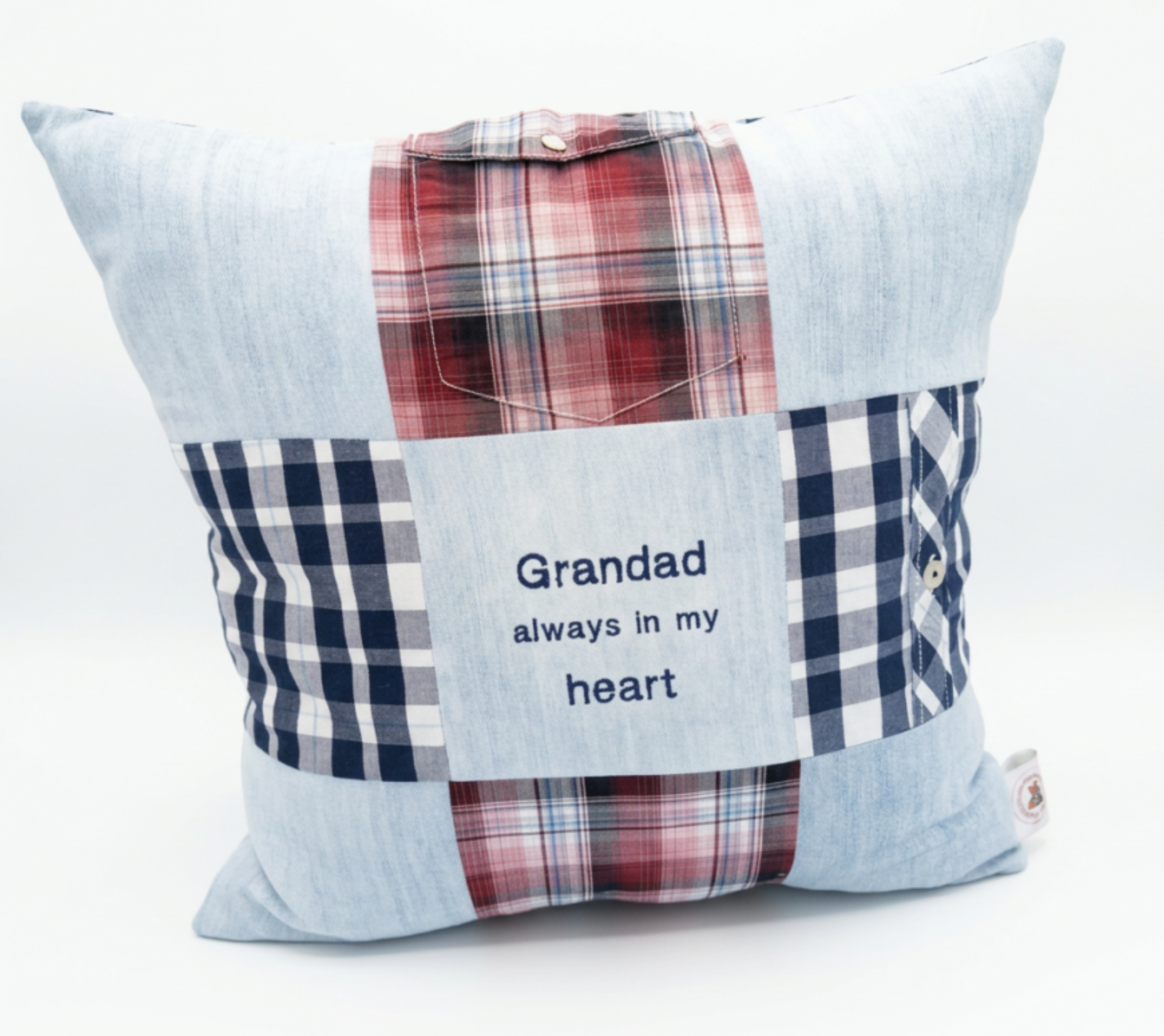 Keepsake Patchwork Cushion - Image 8