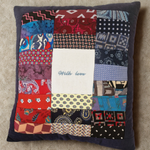 Patchwork Memory Cushion