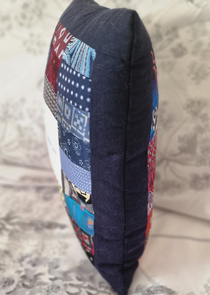 Patchwork Memory Cushion - Image 2